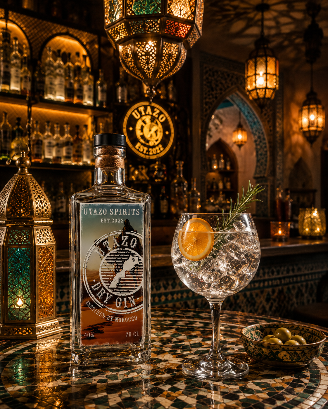 Award-Winning Morocco-inspired London Dry Gin