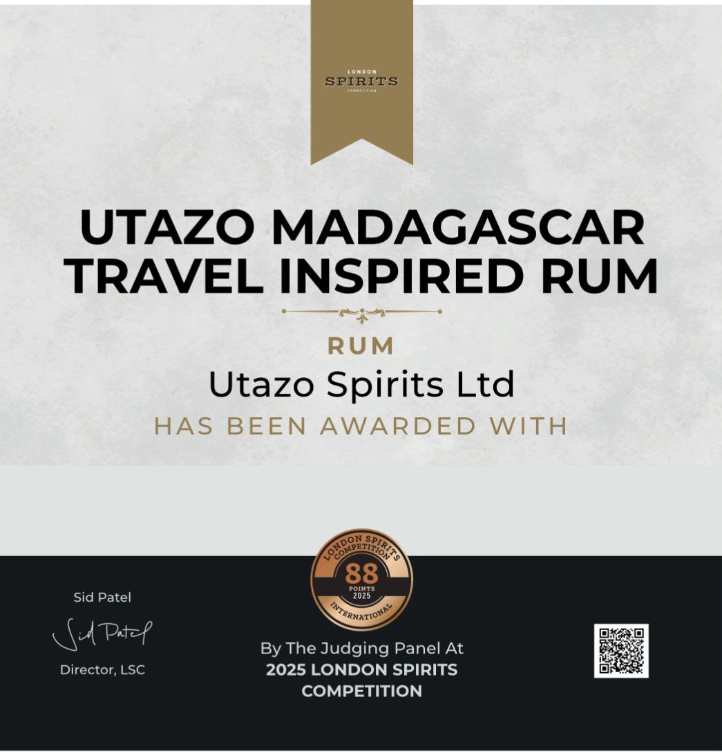 Award-winning Madagascar-Inspired Dark Spiced Rum