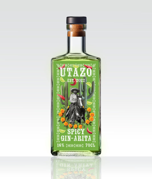 Spicy Margarita Ready-to-Drink Cocktail | Utazo Gin-Arita