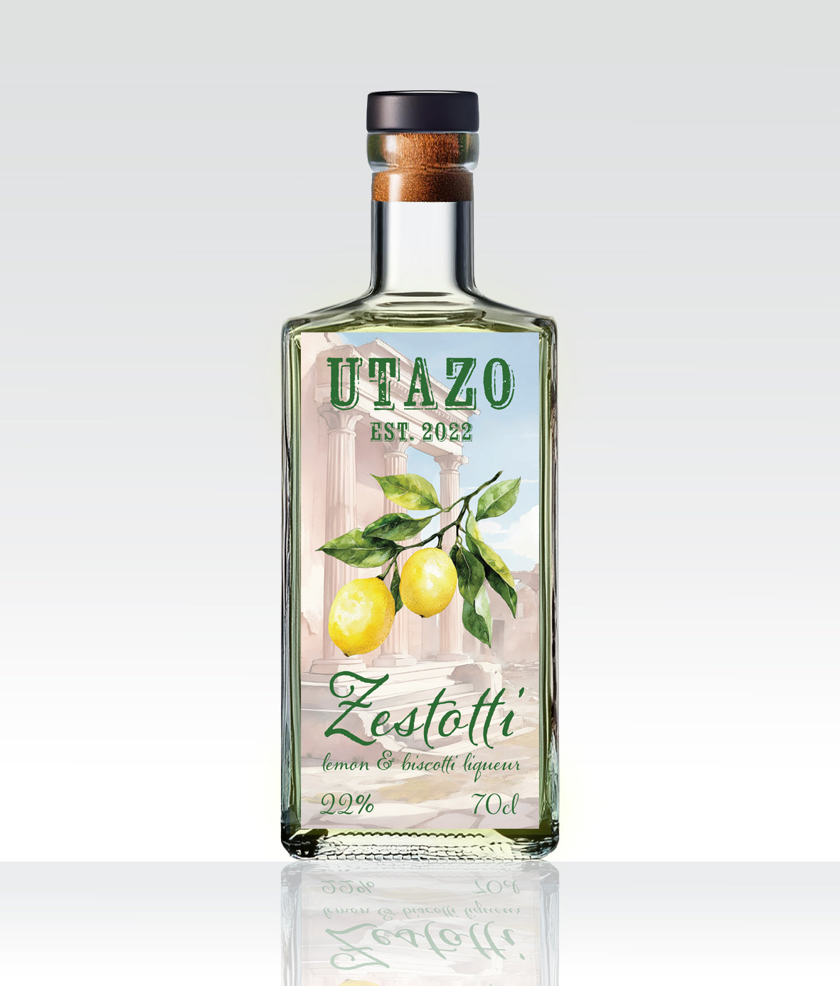 Lemon & Biscotti Liqueur | Italian-Inspired Zestotti